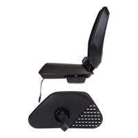 Kinderzitje achter Bobike One Junior black - dragermontage