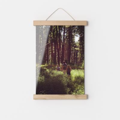 Poster met posterhanger