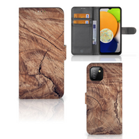 Samsung Galaxy A03 Book Style Case Tree Trunk - thumbnail