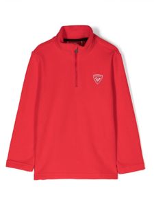 Rossignol Kids sweat en polaire à logo brodé - Rouge