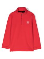 Rossignol Kids sweat en polaire à logo brodé - Rouge