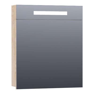 Spiegelkast 2.0 Exclusive Line 60 cm Rechtsdraaiend Sahara Sanitop