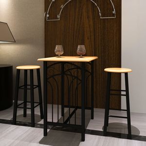 VidaXL 240095 meubelset voor keukens & eetkamers Rechthoekige vorm