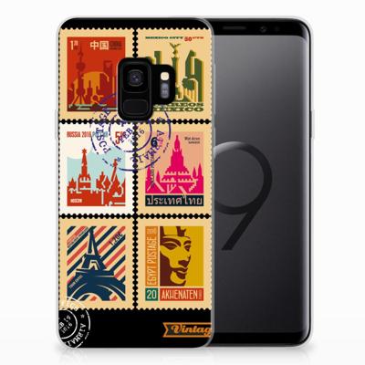 Samsung Galaxy S9 | Silliconen Back Cover | Postzegels