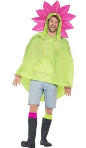 Party Poncho festival bloem