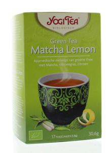 Green tea matcha lemon bio