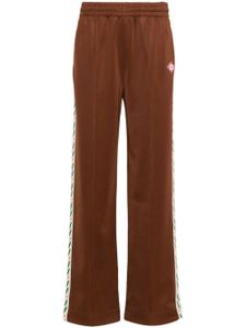 Casablanca pantalon de jogging droit Laurel - Marron