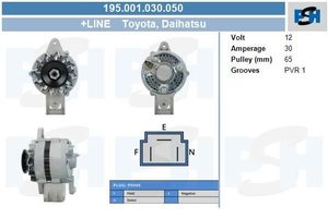 Dynamo Daihatsu 30A 195001030050