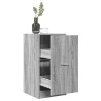 Apothekerskast 40x41x77,5 cm bewerkt hout grijs sonoma eiken - thumbnail