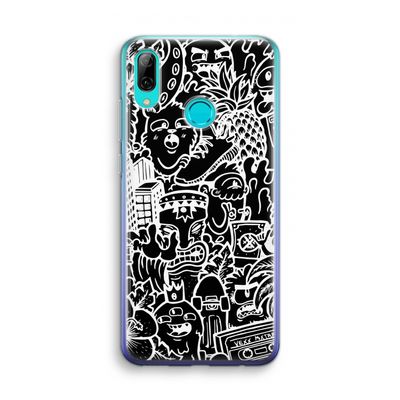 Vexx Black Mixtape: Huawei P Smart (2019) Transparant Hoesje