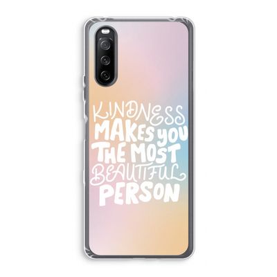 The prettiest: Sony Xperia 10 III Transparant Hoesje