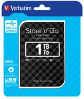 Verbatim Store n Go 1 TB Externe harde schijf (2,5 inch) USB 3.2 Gen 1 (USB 3.0) Zwart 53194 - thumbnail