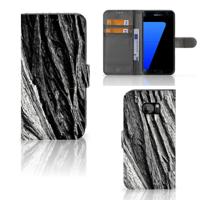 Book Style Case Samsung Galaxy S7 Edge Boomschors Grijs