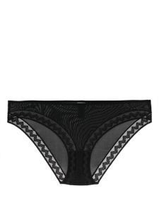 ERES culotte Jacky à motif zigzag - Noir