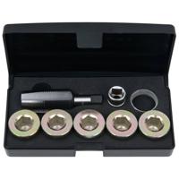 KS Tools 1504950 Olieaftapschroef-schroefdraadreparatieset, 12-delig M24 x 1,5