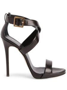 Giuseppe Zanotti sandales Bellis 120 mm en cuir - Noir