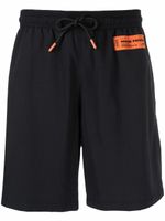 Heron Preston short de bain à patch logo - Noir