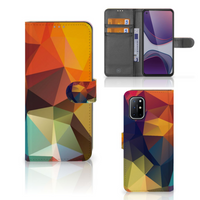 OnePlus 8T Book Case Polygon Color