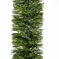 3x Kerstversiering Dennen slinger groen 270 cm - Guirlandes - thumbnail