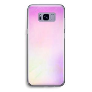 Flow mist pastel: Samsung Galaxy S8 Transparant Hoesje