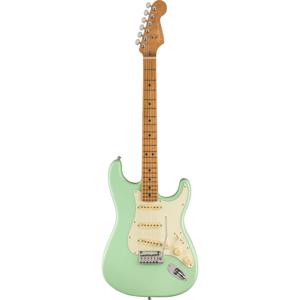 Fender American Ultra Stratocaster Surf Green Roasted Maple Neck MN elektrische gitaar met koffer