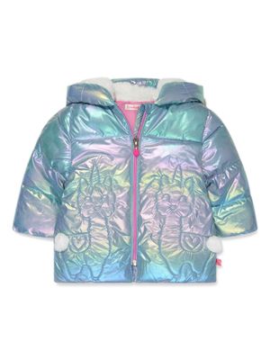 Billieblush veste à design matelassé - Bleu