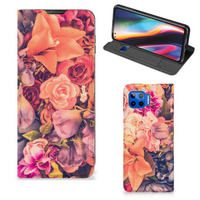 Motorola Moto G 5G Plus Smart Cover Bosje Bloemen