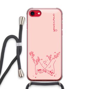 Best Friends: iPhone SE 2020 Transparant Hoesje met koord