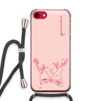 Best Friends: iPhone SE 2020 Transparant Hoesje met koord