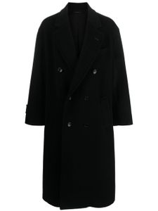 TOM FORD manteau en laine à boutonnière croisée - Noir