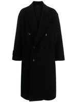 TOM FORD manteau en laine à boutonnière croisée - Noir