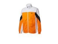 CRIVIT Heren trainingsjack (Wit/oranje, M)