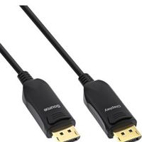 InLine 17210I DisplayPort kabel 10 m Zwart