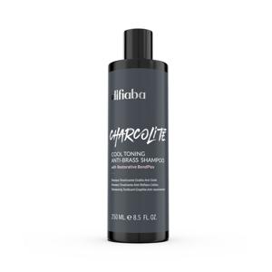 Difiaba Charcolite Cool Toning Anti-Brass Shampoo met Pomp