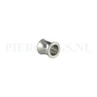 Tunnel double flared 8 mm 8 mm