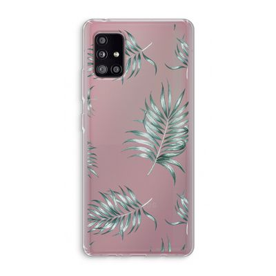 Simple leaves: Samsung Galaxy A51 5G Transparant Hoesje