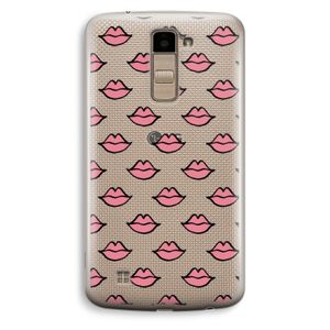 Lipjes: LG K10 (2016) Transparant Hoesje