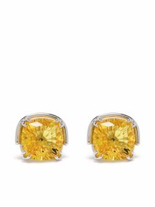 Swarovski puces d'oreilles Harmonia - Jaune