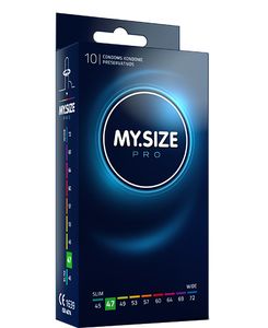 MySize PRO 47mm - Smallere Condooms 10 stuks