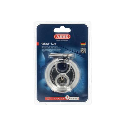 Abus Hangslot diskus 220 Abus Hangslot diskus 220