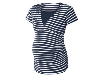 esmara Zwangerschapsshirt (strepen/marineblauw, L (44/46))