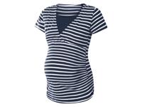 esmara Zwangerschapsshirt (strepen/marineblauw, S (36/38))