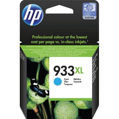 Inktcartridge HP CN054AE 933XL blauw Inktcartridge HP CN054AE 933XL blauw
