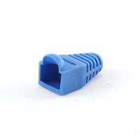 Tule/huls voor RJ45 stekker, blauw - thumbnail