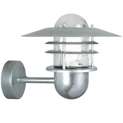 Wandlamp gevelverlichting verzinkt &apos;Agger&apos; Nordlux E27 fitting voordeur verlichting