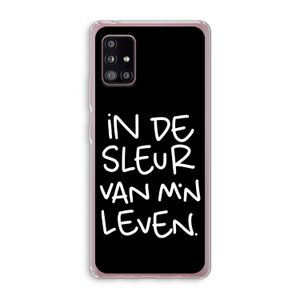 De Sleur: Samsung Galaxy A51 5G Transparant Hoesje