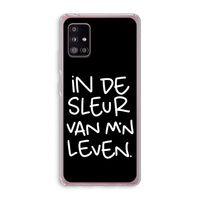 De Sleur: Samsung Galaxy A51 5G Transparant Hoesje