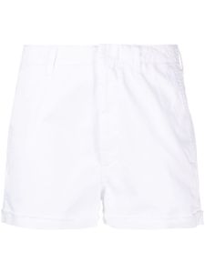 DONDUP short en coton à coupe courte - Blanc