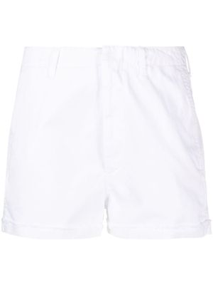 DONDUP short en coton à coupe courte - Blanc