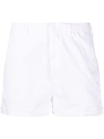 DONDUP short en coton à coupe courte - Blanc